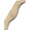 Ekena Millwork 4"W x 30"D x 34"H Funston Rough Sawn Knee Brace, Douglas Fir BRC04X30X34FST00RDF - alternate 1